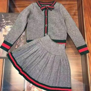 Knitted sweater and skirt!